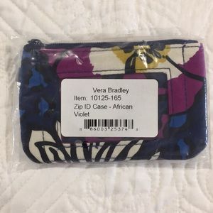 NWT Vera Bradley ZIP ID Case